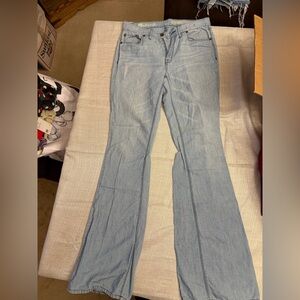 Madewell Light Blue Flare Jeans